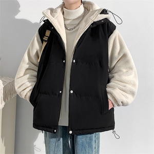 冬款青少年羊羔绒棉服假两件宽松棉衣外套男女 8338-P130控价178图片