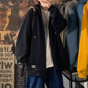 纯色多色百搭休闲男士长袖连帽卫衣W271/特P50控78(加绒P60控88）图片