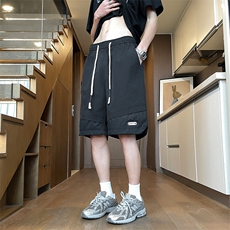 短裤男夏季新款港风宽松五分裤DK509-P35，男装牛仔裤，星座214-3