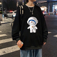 S6233-P28秋季圆领卫衣男大码韩版宽松长袖外套，男装卫衣，电商A040