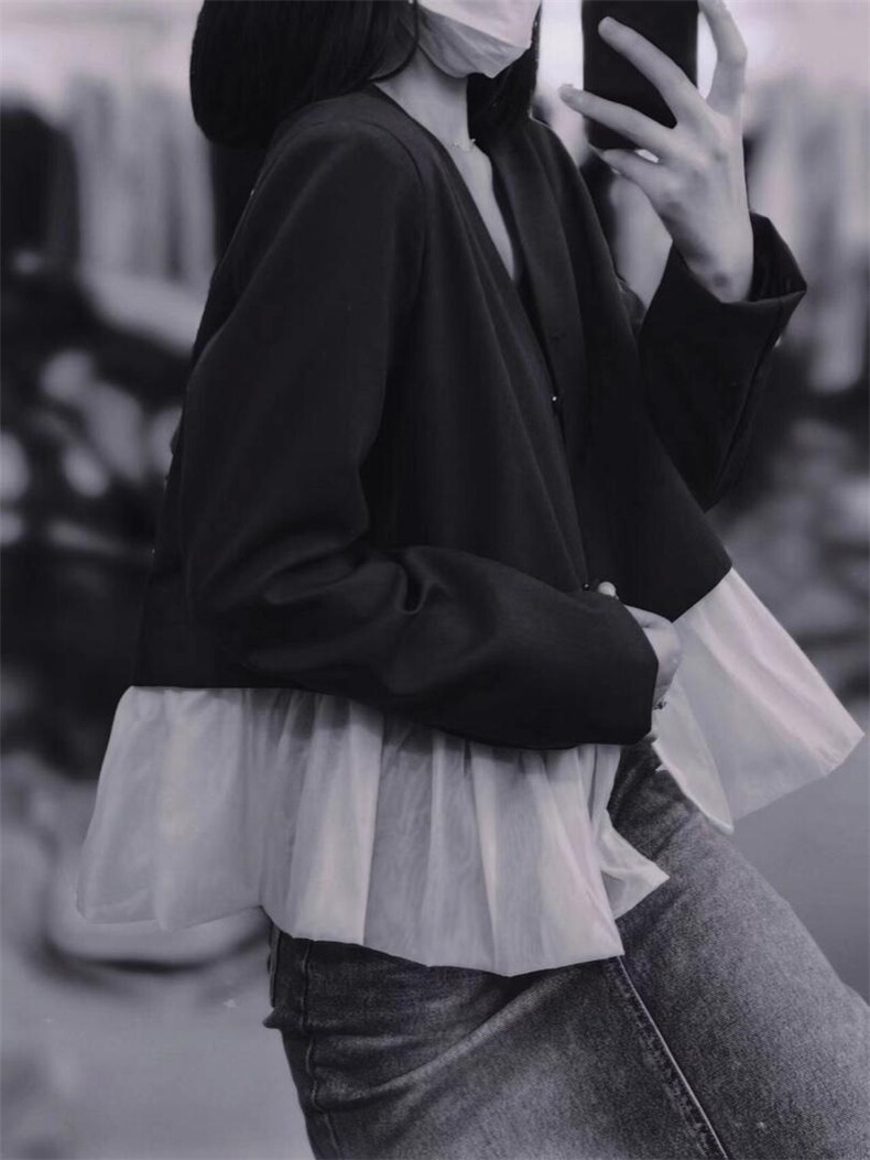 拼接小外套，其它，N+