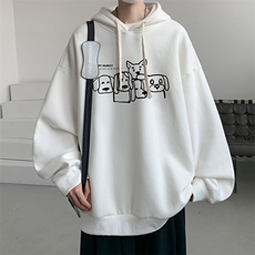 8XL连帽卫衣男大码胖子帽衫大号运动服WY2404-P35，男装卫衣，电商A040