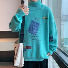 ！主推2022高品质男士高领毛衣百搭潮牌保暖针织衫M703P60，男装针织衫/毛衣，电商B220