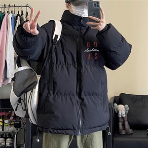 美式潮流新款冬季保暖加厚立领棉衣宽松外套MY23411特批70控118图片