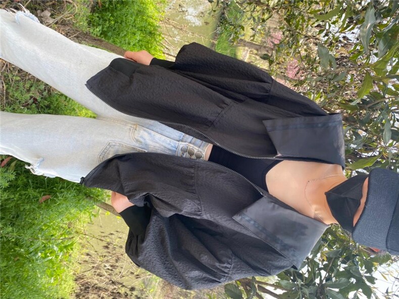 新款可盐可甜海军娃娃领防晒外套,女装其它,L·H·X