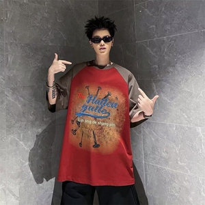 C535P35夏装男生休闲短袖T 时尚青年男生上衣图片
