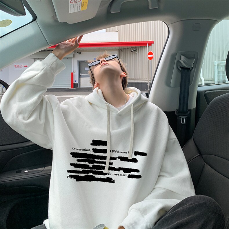 连帽卫衣男大码胖子帽衫大号运动服WY2445-P35,男装卫衣,电商A040