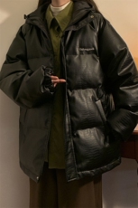 1中性风连帽鳄鱼纹金属装饰设计大码休闲棉衣男MY77744P128控168，男装棉衣，星座226-2