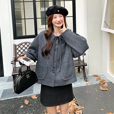 数据好小香风羊毛呢外套12031203P155K218，女装毛呢外套，2C176