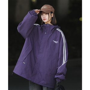 815A-JK92762-P70特 美式百搭男女同款外套秋装冲锋衣休闲夹克图片