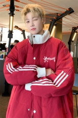 ！2024冬季新款男士潮牌立领棉衣撞色情侣棉服外套MY207特P80，男装棉衣，电商B220