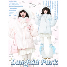 1506A/G78330/P99条纹兔耳星星连帽棉服棉袄上衣1，男装棉衣，星座1506A