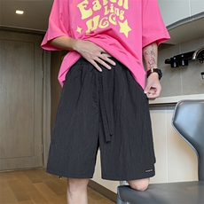夏季男士糖果色多巴胺穿搭潮流休闲速干5分短裤DK291-特批20，男装休闲裤，星座718-1