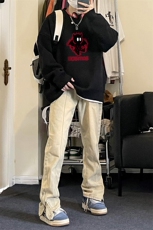 高质量！秋冬季半高领毛衣男加绒加厚线衣男针织衫男MY240-特p38，男装针织衫/毛衣，电商B367