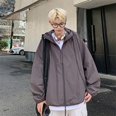 【upf50+】连帽防晒衣X2389-TP4568防紫外线设计感薄外套男，男装防晒衣，电商A102