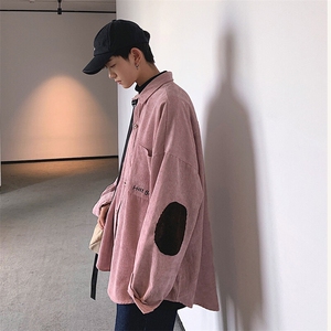 灯芯绒刺绣衬衫 男女同款917-1 C62  P45图片