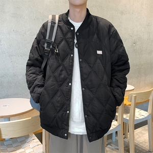 冬季加厚棉衣男韩版潮流百搭痞帅宽松港风休闲棒球服MY0417-P63图片