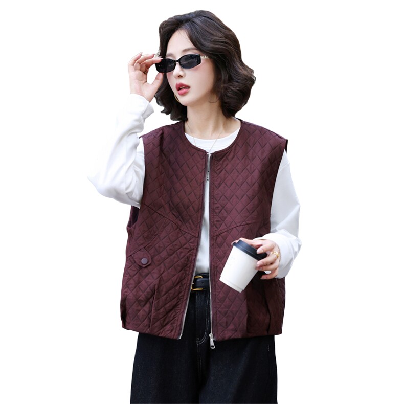 2025年新款时尚宽松女士马甲，女装马甲，玛其路