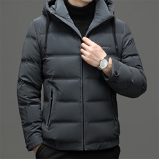 DF22638钱塘2020-2冬季厚款时尚休闲简约百搭中年男士羽绒服P255，男装羽绒服，钱塘207-2