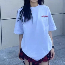 印花美式复古圆领T恤240克纯棉310A-4-T100-特批18，男装T恤，星座310A-4