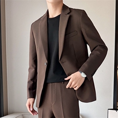 休闲西服男青年韩版潮流痞帅气小西装上衣港风潮牌轻商务单西外套，男装西服，星座505-2（原电商A260-1)