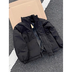 现货美式高街休闲夹克冬季立领纯色三防户外工装加厚棉服外套，男装夹克，电商A486