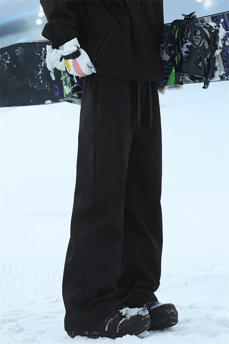 仿兔毛绒加厚休闲裤D7048-TP5088高街痞帅设计感休闲滑雪裤,男装休闲裤,电商A102