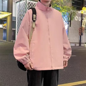 格子拼接夹克棉服男款秋冬加棉加厚高级感棉衣外套立领飞行服棉袄图片