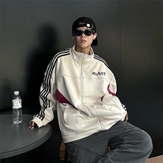 网络图现货美式复古运动班服夹克外套男RC78-P70，男装夹克，星座1005-4