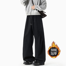 数据款松紧腰休闲裤KZ816-P58加绒P68，男装卫衣，电商B342