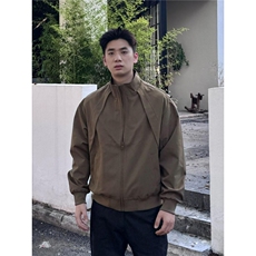 美式棒球服外套男款春秋季痞帅高级感工装飞行员夹克男生开春风衣，男装夹克，星座506A
