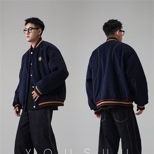 有货DMY19-特批95情侣棒球服外套男2025冬季新款棉服图片