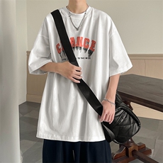 短袖夏季美式高街少年重磅纯棉半袖男装T恤B225-T9232-P40-X55，男装T恤，电商B225