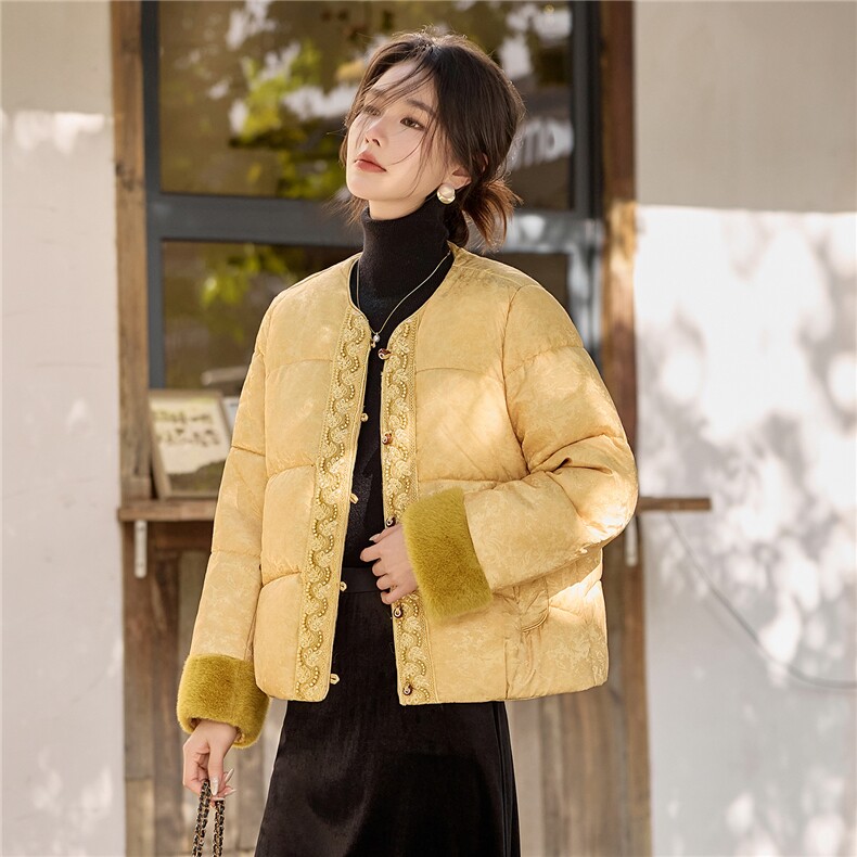 现货，新中式棉衣女,女装棉衣/棉服,利佳可人