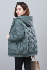 2023冬季新款时尚女装连帽羽绒服保暖轻薄显瘦外套，女装羽绒服，依恋蒂丝