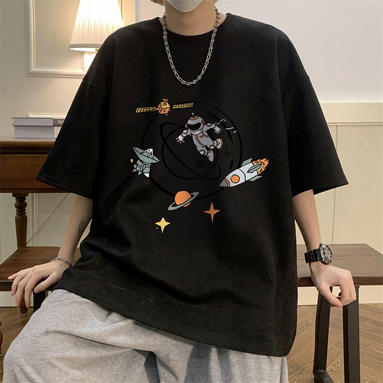 麂皮绒短袖t恤男大码半袖男JD82142-P25,男装T恤,电商A040