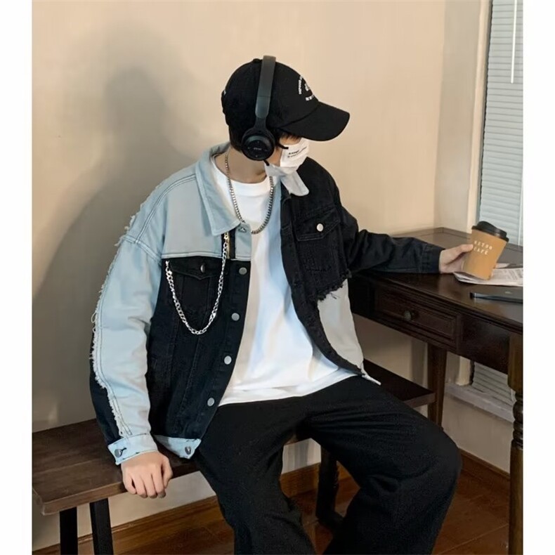 春季新款美式男外套夹克W2056P58,男装夹克,星座1116-2