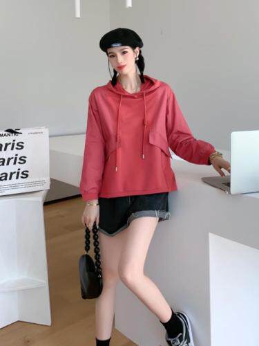 【现货】秋装卫衣，黑、红、白。，女装卫衣/绒衫，英雅姿秀