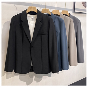 2025新款四季通用基础款西装套装休闲西服套装TZ89P105