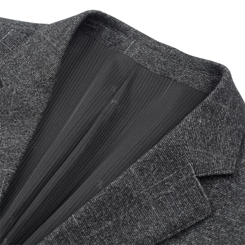 男士2023秋季新款长袖外套便服纯色青年宽松西装西服HBDH923-P165，男装西服，电商B212（原钱塘6029）