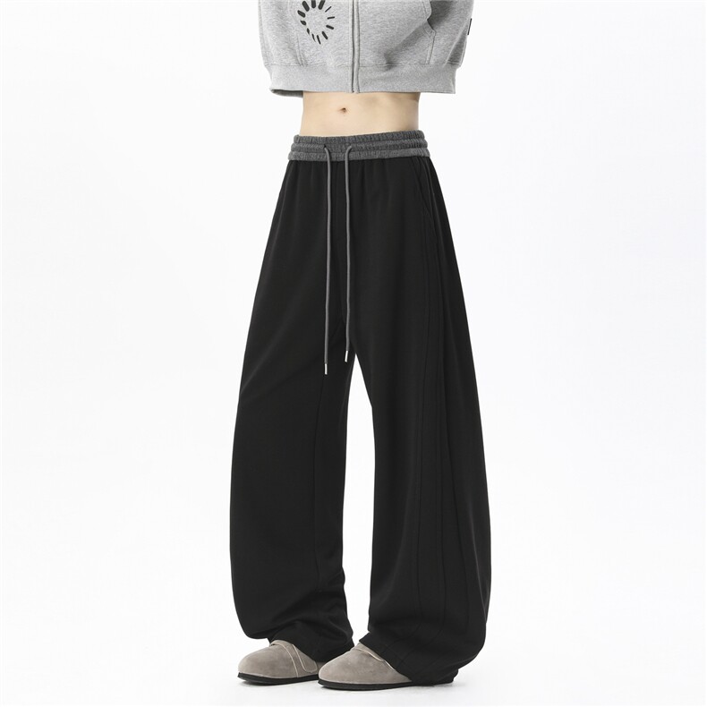 新款运动裤休闲裤加绒加厚B336-DK555常规45加绒55，女装休闲裤，电商B336