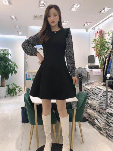 【现货】木耳边连衣裙，女装连衣裙，艾丹迪蔓