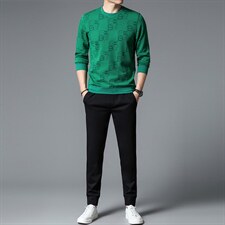 S3077-2钱塘2020-2中青年男士春秋新款时尚休闲帅气长袖卫衣P132，男装休闲套装，钱塘207-2