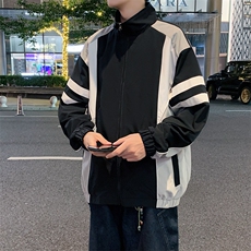 2025新款现货小米格撞色夹克男立领上衣外套DSA157B-J1573-P75，男装夹克，电商A157B
