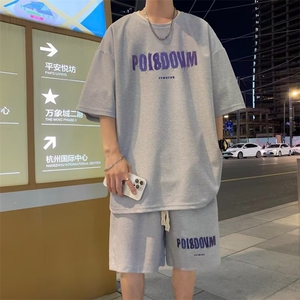 男潮流休闲套装宽松套装运动套装U40P40图片