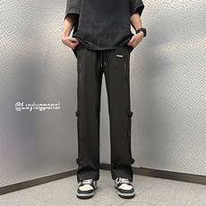新款户外机能防水冲锋裤拉链设计休闲裤DS-A316-1-K1076P60控78，男装休闲裤，星座906（原电商a316-1）