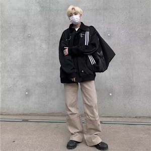 青春流行男春季夹克文艺潮外套Y6591P65图片