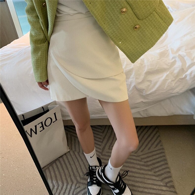 花瓣半裙，女装半身裙，XTZ style