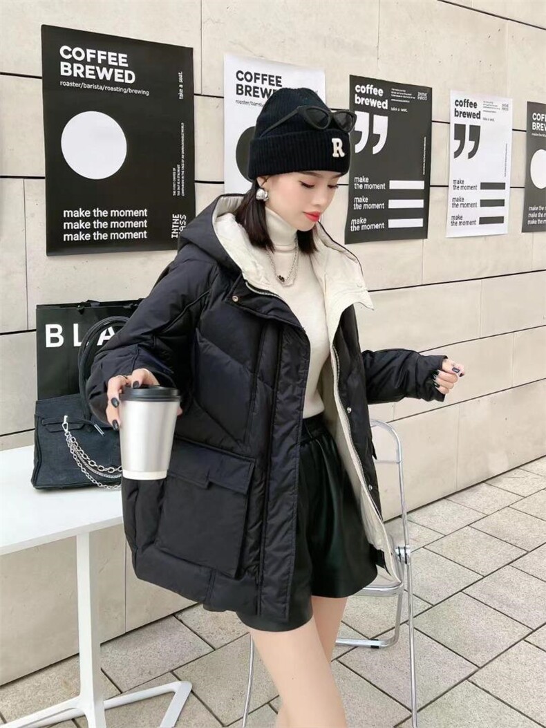 [现货]简单休闲款羽绒服，三个颜色，三个尺码，女装羽绒服，依柏璐