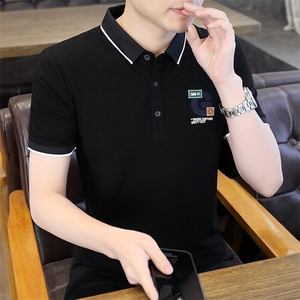84032-P40 春秋新款短袖T恤男休闲打底衫图片